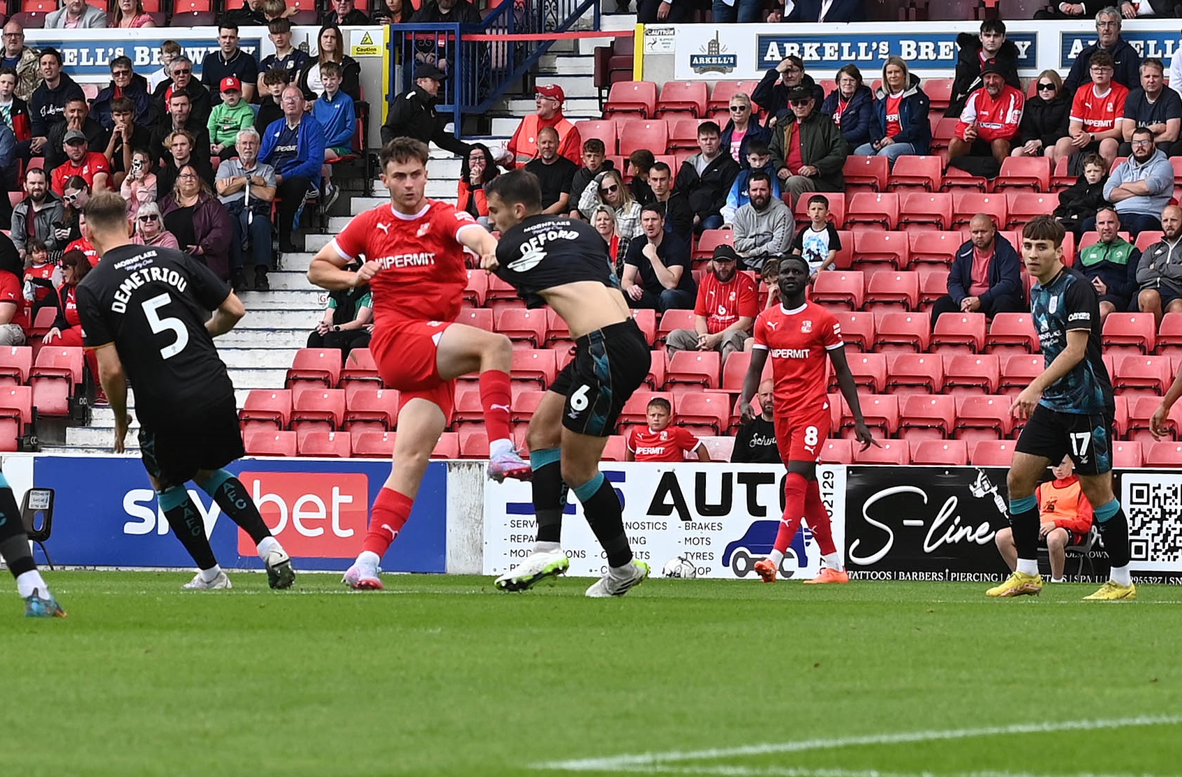 Jake Young was delighted to score his first Swindon goal after a tough spell last season